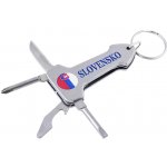 Přívěsek na klíče Slovensko Multi 6cm – Zboží Mobilmania