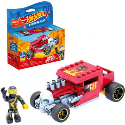 Mega Bloks Micro Hot Wheels Auto s řidičem Bone Shaker 91707 – Zboží Mobilmania