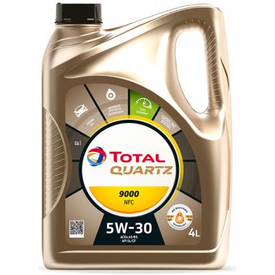 Total Quartz 9000 NFC 5W-30 4 l – Zbozi.Blesk.cz