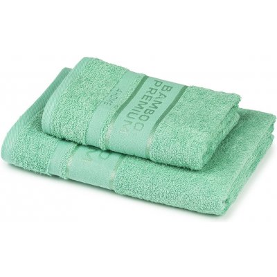 4Home Sada Bamboo Premium osuška a ručník mentolová 50 x 100 cm 70 x 140 cm – Zboží Mobilmania
