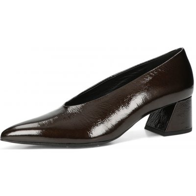 Högl dámské kožené lodičky - tmavohnědé – Zboží Dáma