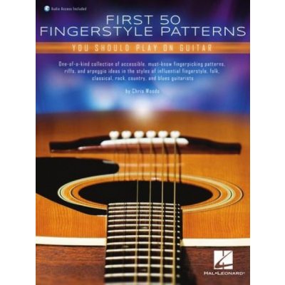 First 50 Fingerstyle Patterns You Should Play 50 cvičení pro kytaru – Zboží Mobilmania