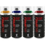 Barvy a laky Hostivař Univerzální akrylová barva ve spreji 400 ml šedomodrá – Sleviste.cz