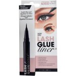 Kiss Lepidlo na řasy s oční linkou Lash Glue Liner Black 0,7 ml – Zboží Dáma