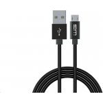 WG 6856 Datový Micro USB na USB-A 1m černý – Zboží Živě