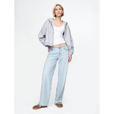 GAP Džíny '90s Loose Mid Rise modré – Zboží Dáma