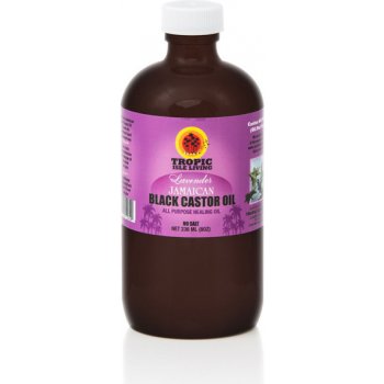 Tropic Isle Living černý ricinový olej s levandulí 118 ml