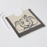 Veba Zara Slůně šedá 35 x 35 cm slintáček – Zboží Dáma