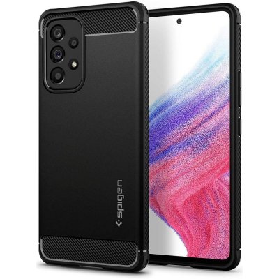 Pouzdro Spigen Rugged Armor Samsung Galaxy A53 5G matné černé – Hledejceny.cz