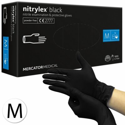 MERCATOR MEDICAL NITRYLEX BLACK 100 ks
