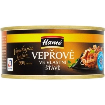 Hamé Vepřové maso 90% ve vlastní šťávě 290 g – Zboží Dáma