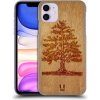 Pouzdro a kryt na mobilní telefon Apple Pouzdro HEAD CASE Apple iPhone 11 WOODART TREE