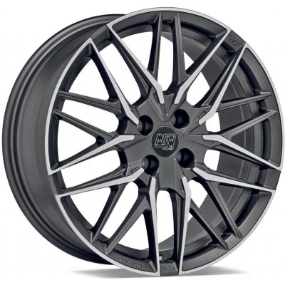 MSW 50 7,5x18 4x108 ET25 matt gunmetal polished – Sleviste.cz