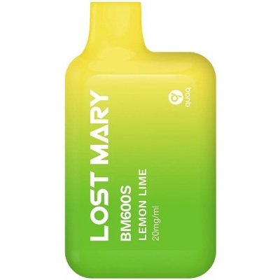 Elf Bar Lost Mary BM600S Lemon Lime 20 mg 600 potáhnutí 1 ks – Zboží Mobilmania