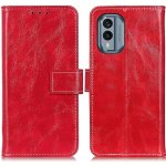 VSECHNONAMOBIL 53968 RETRO Peněženkový obal Nokia X30 červený – Zboží Živě