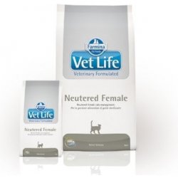 Vet Life Cat NEUTERED Female 10 kg