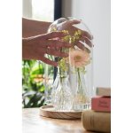 Skleněná dekorační vázička Mattia III - Ø 6*11 cm - Clayre & Eef – Hledejceny.cz