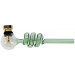 KRCZ šlukovka skleněná spiral transparent 15 cm – Zboží Mobilmania