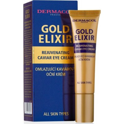 Dermacol Gold elixir oční krém 15 ml – Zboží Dáma