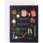 Rifle Paper Co. Přání Happy Father's Day, multi barva, papír
