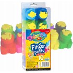 Patio Prstové barvy s razítky Colorino 10 ks – Zboží Dáma