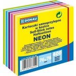 Donau samolepicí bloček 76x76mm/400ks Neon-Pastel mix – Zbozi.Blesk.cz