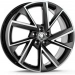 Škoda Vega 7x18 5x100 ET39 gloss black – Sleviste.cz
