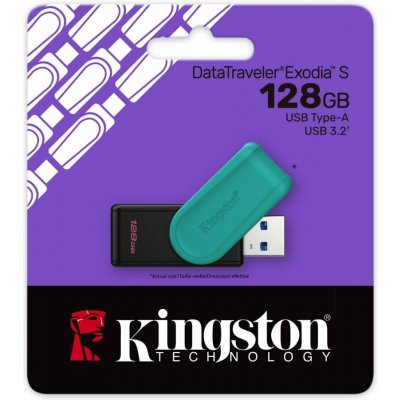 Kingston DataTraveler Exodia S 128GB DTXS/128GB – Hledejceny.cz
