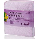 T-tomi žínky koupací bambusové, natur + pink – Zboží Dáma