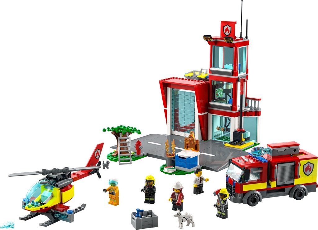 LEGO® City 60320 Hasičská stanice od 1 059 Kč - Heureka.cz