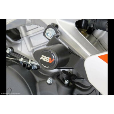 Aprilia Tuono V4, Rsv4 FR, Rsv4 RR 15-20, Rsv4 1100 Factory 19-20 Padací protektory motoru Powerbronze - 6 barev - zelená | Zboží Auto