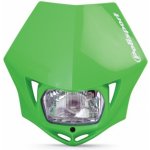 POLISPORT světlomet přední model mmX (žárovka klasická) barva zelená | Zboží Auto