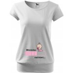 Těhotenské tričko Načítání Holčička Fialová – Zboží Dáma