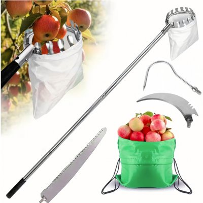 Jipos Tools Sběrač ovoce s teleskopickou tyčí 400cm + 4 hroty R2213 – Zboží Dáma