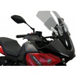 Yamaha MT-07 Tracer 20-25, MT-07 Tracer GT 20-25, FJ-07 Tracer 20-25, FJ-07 Tracer GT 20-25 Výškově nastavitelný plexi štít - Tmavě kouřové