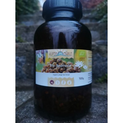 BIO Ambrosia pokrm Bohů DE čerstvá hnědé sklo 500g – Hledejceny.cz