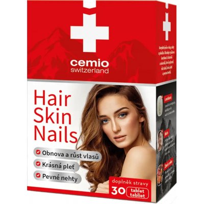 Cemio Tablety pro vlasy, kůži a nehty 30 ks – Hledejceny.cz