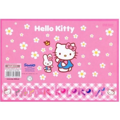 TOP-2000 Barevné papíry Hello Kitty A5 8l – Hledejceny.cz