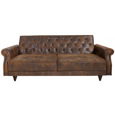 Massive home Chesterfield VI mikrovlákno 40082 hnědé – Zbozi.Blesk.cz