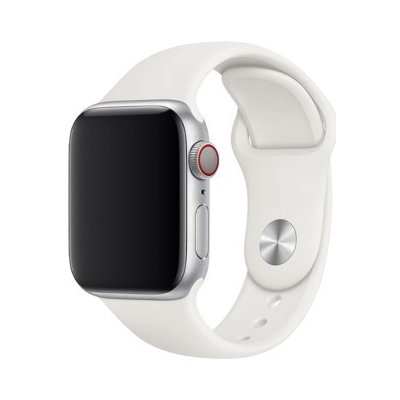 Atonyx Silikonový pásek pro Apple Watch 42/44/45 mm Bílá 221 – Zbozi.Blesk.cz