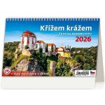 Stolní Helma Křížem krážem Českou republikou 2026 – Zboží Dáma