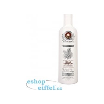 Babička Agafia White Agafia cedrový Shampoo pro všechny typy vlasů výživa a obnova 280 ml