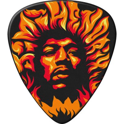 Dunlop Jimi Hendrix Guitars VD Fire Trsátko – Zboží Dáma