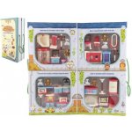 Teddies Sada nábytek domeček v krabici – Zboží Dáma