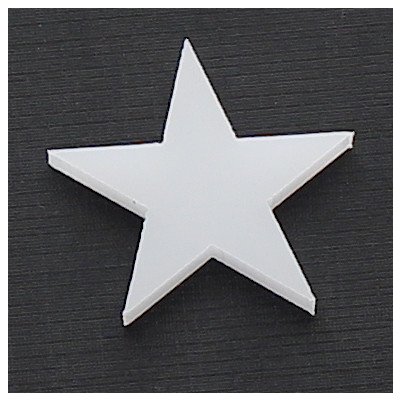 Naše galanterie Hvězdička Plexi 3cm – Hledejceny.cz