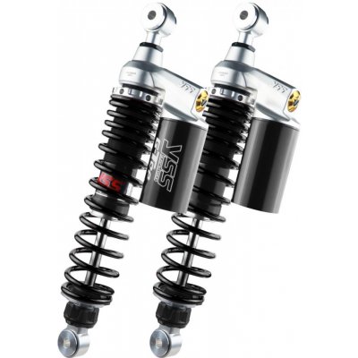 Sada zadních tlumičů YSS Twin Shock G-Top černé, Aprilia SR GT 125 / 200 TG362-370TRCJ-05-888