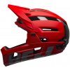Cyklistická helma Bell Super Air R Mips matte/gloss red/gray 2020