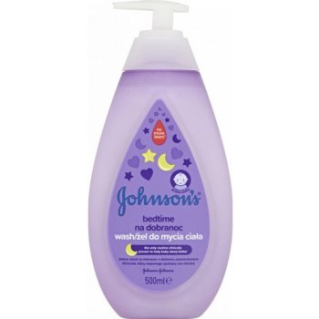 Johnson & Johnson Bedtime mycí gel pro dobré spaní 500 ml