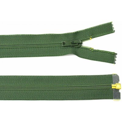 Spirálový zip no.5 rozepínací 60cm - více barev color: 665 zelená – Hledejceny.cz