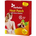 Herbalex Hřejivé náplast s kaštanem 11 ks + bederní pás – Sleviste.cz
